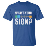 Funny Ski Snowboard Whats Your Sign T Shirt - Wonder Print Shop