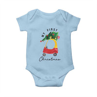 My First Christmas Baby Onesie Toy Car Xmas Tree