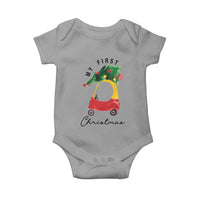 My First Christmas Baby Onesie Toy Car Xmas Tree