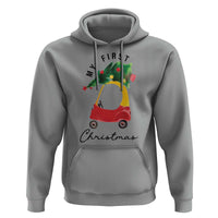 My First Christmas Hoodie Toy Car Xmas Tree