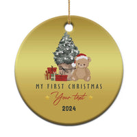 Personalized First Xmas Christmas Ornament Custom Name Toys Xmas Tree - Wonder Print Shop