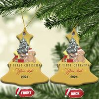 Personalized First Xmas Christmas Ornament Custom Name Toys Xmas Tree - Wonder Print Shop