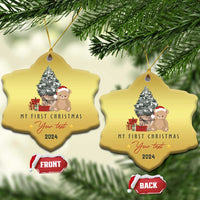 Personalized First Xmas Christmas Ornament Custom Name Toys Xmas Tree - Wonder Print Shop