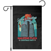 Christmas Nakatomi Plaza Garden Flag Season's Greeting Christmas Party Hans Gruber - Wonder Print Shop