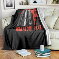 Christmas Nakatomi Plaza Throw Blanket Christmas Party 1988 Vintage Japanese Style - Wonder Print Shop