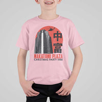 Christmas Nakatomi Plaza T Shirt For Kid Christmas Party 1988 Vintage Japanese Style - Wonder Print Shop
