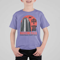 Christmas Nakatomi Plaza T Shirt For Kid Christmas Party 1988 Vintage Japanese Style - Wonder Print Shop