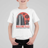 Christmas Nakatomi Plaza T Shirt For Kid Christmas Party 1988 Vintage Japanese Style - Wonder Print Shop