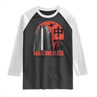 Christmas Nakatomi Plaza Raglan Shirt Christmas Party 1988 Vintage Japanese Style - Wonder Print Shop
