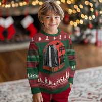 Funny Nakatomi Plaza Ugly Christmas Sweater Xmas Party 1988 Vintage Japanese Style - Wonder Print Shop