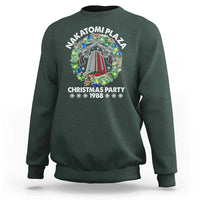 Christmas Nakatomi Plaza Sweatshirt Christmas Party 1988 Xmas Wreath - Wonder Print Shop