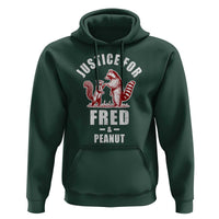 Justice For Fred And Peanut Hoodie Racoon Squirrel TS11
