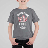Justice For Fred And Peanut T Shirt For Kid Racoon Squirrel TS11