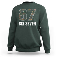 Funny 67 Six Seven Italian Brainrot Gen Alpha Meme Sweatshirt - Wonder Print Shop