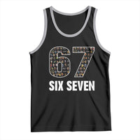 Funny 67 Six Seven Italian Brainrot Gen Alpha Meme Tank Top - Wonder Print Shop