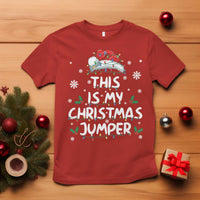 Funny British Christmas T Shirt This Is My Christmas Jumper - Wonder Print Shop
