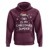 Funny British Christmas Hoodie This Is My Christmas Jumper - Wonder Print Shop