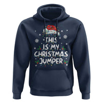 Funny British Christmas Hoodie This Is My Christmas Jumper - Wonder Print Shop