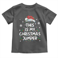 Funny British Christmas Toddler T Shirt This Is My Christmas Jumper - Wonder Print Shop
