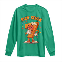 Funny Sick Seven 67 Meme Long Sleeve Shirt Six Seven Wordplay - Wonder Print Shop