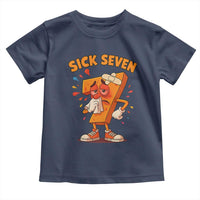 Funny Sick Seven 67 Meme Toddler T Shirt Six Seven Wordplay - Wonder Print Shop
