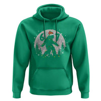 Funny Bigfoot 67 Christmas Night Stroll Moon Sasquatch Hoodie - Wonder Print Shop