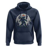 Funny Bigfoot 67 Christmas Night Stroll Moon Sasquatch Hoodie - Wonder Print Shop
