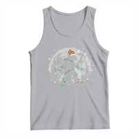 Funny Bigfoot 67 Christmas Night Stroll Moon Sasquatch Tank Top - Wonder Print Shop