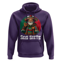 Funny Mexican Christmas 67 Hoodie Seis Siete Santa In Mexico - Wonder Print Shop