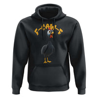 Funny F Caw F Guinea Fowl Hoodie Cartoon Guinea Bird Poultry Humor - Wonder Print Shop