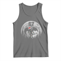 Funny Jersey Devil 67 Christmas Santa Hat Moon Night Stroll Tank Top - Wonder Print Shop