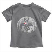 Funny Jersey Devil 67 Christmas Santa Hat Moon Night Stroll Toddler T Shirt - Wonder Print Shop