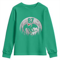 Funny Jersey Devil 67 Christmas Santa Hat Moon Night Stroll Youth Sweatshirt - Wonder Print Shop
