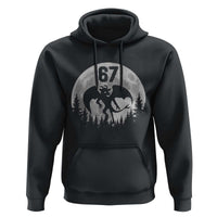 Funny Jersey Devil 67 Moon Night Stroll Hoodie - Wonder Print Shop