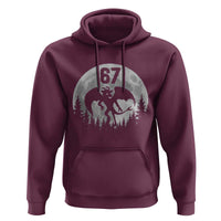 Funny Jersey Devil 67 Moon Night Stroll Hoodie - Wonder Print Shop