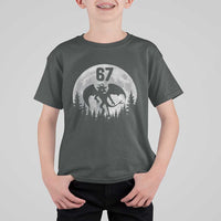 Funny Jersey Devil 67 Moon Night Stroll T Shirt For Kid - Wonder Print Shop