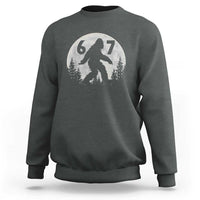 Funny Bigfoot 67 Night Stroll Moon Sasquatch Sweatshirt - Wonder Print Shop