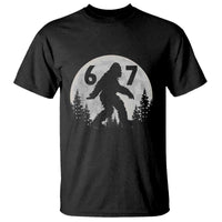 Funny Bigfoot 67 Night Stroll Moon Sasquatch T Shirt - Wonder Print Shop