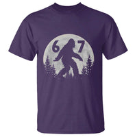 Funny Bigfoot 67 Night Stroll Moon Sasquatch T Shirt - Wonder Print Shop