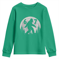 Funny Bigfoot 67 Night Stroll Moon Sasquatch Youth Sweatshirt - Wonder Print Shop