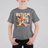 Funny Autism Skeleton Meme T Shirt For Kid Oddly Specific Dank Meme