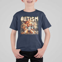 Funny Autism Skeleton Meme T Shirt For Kid Oddly Specific Dank Meme