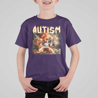 Funny Autism Skeleton Meme T Shirt For Kid Oddly Specific Dank Meme