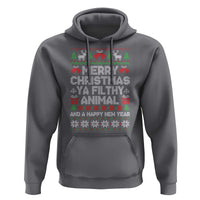 Funny Merry Christmas And A Happy New Year Hoodie Christmas Movie