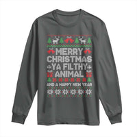 Funny Merry Christmas And A Happy New Year Long Sleeve Shirt Christmas Movie
