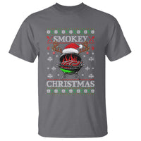 Funny Smokey Christmas Grilling T Shirt BBQ Meat Father's Day - Wonder Print Shop