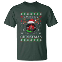 Funny Smokey Christmas Grilling T Shirt BBQ Meat Father's Day - Wonder Print Shop