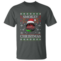 Funny Smokey Christmas Grilling T Shirt BBQ Meat Father's Day - Wonder Print Shop