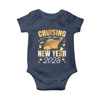 Family New Year's Trip 2025 Baby Onesie Cruising Into The New Year 2025