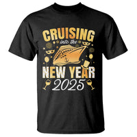 Family New Year's Trip 2025 T Shirt Cruising Into The New Year 2025 - Wonder Print Shop